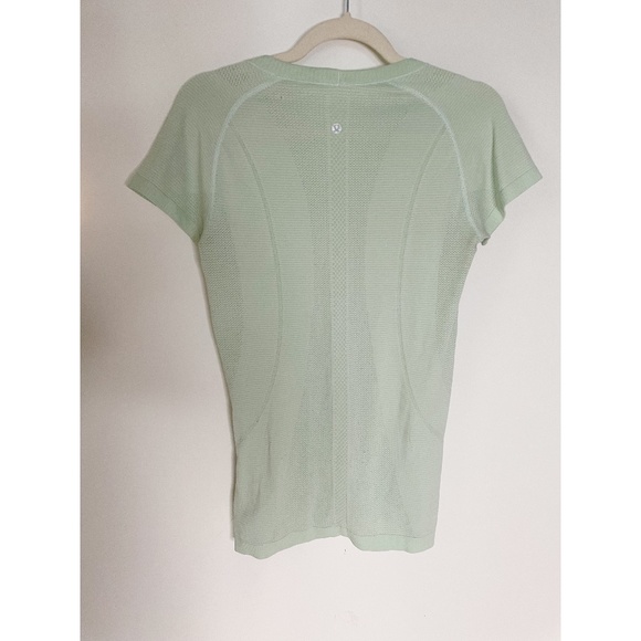 Lululemon Swiftly Tech Short Sleeve Crew Tee -Shirt Mint Moment 8 - Picture 3 of 3